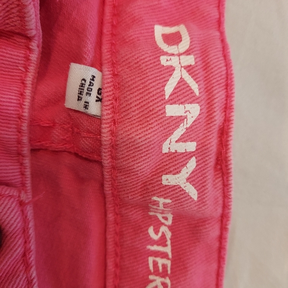 DKNY pink jean shorts - Picture 3 of 3